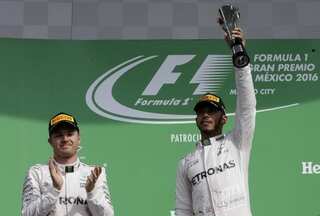 Mexican GP: Hamilton's win snips Rosberg's championship lead