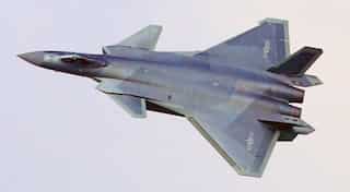 J-20 takes to air: China shows off new stealth fighter in public for first time