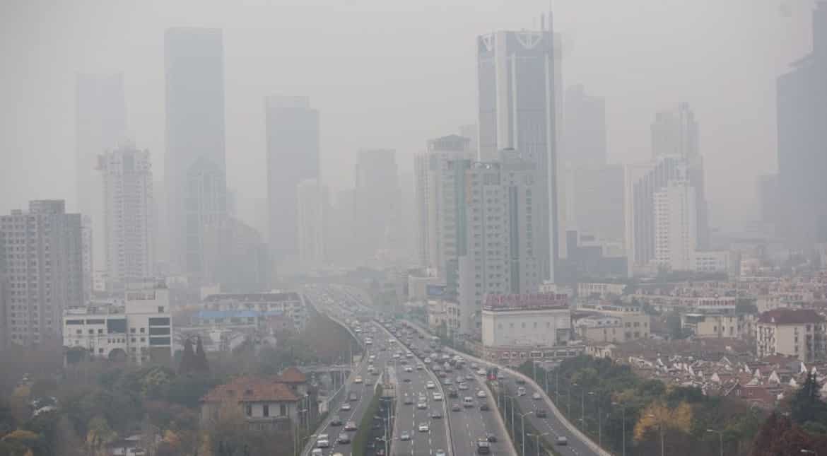 Shanghai: Massive construction and emissions from power, steel and petrochemical plants impact the air quality of this city.