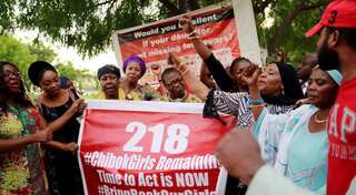 Nigeria army rescues Chibok schoolgirl near Cameroon border