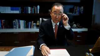 UN chief drops to second place as popular choice for South Korea president: Poll
