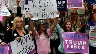 Trump did well with women voters despite sex assault allegations