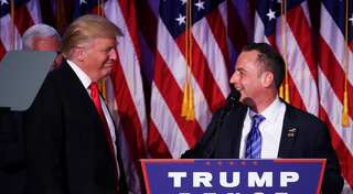 Trump names Priebus White House chief of staff, Bannon chief strategist