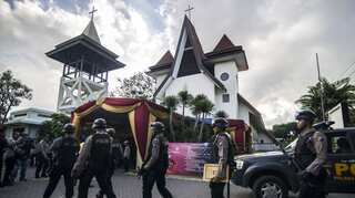 Indonesia: 2-year-old killed in church attack, suspect arrested