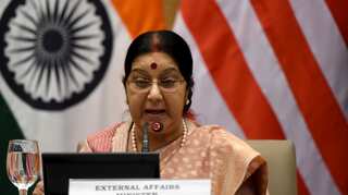 Indian foreign minister Swaraj undergoes tests for kidney transplant
