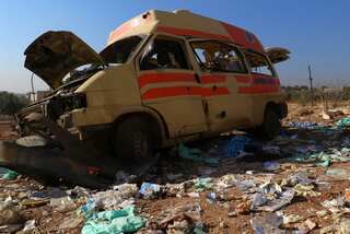 All hospitals in Aleppo out of service after wave of air strikes: WHO