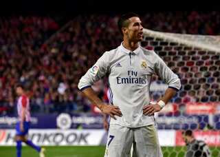 Ronaldo hat-trick helps Real Madrid beat cross-town rivals Atletico