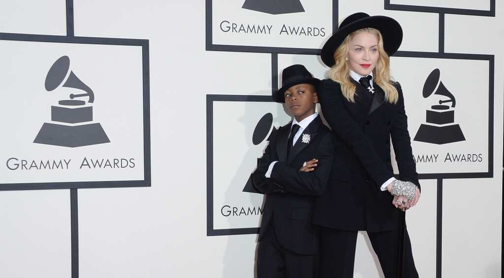 Madonna's son arrested for possession of cannabis