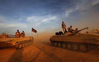 Shia militias cut off Mosul supply routes, but sectarian tension rears its head