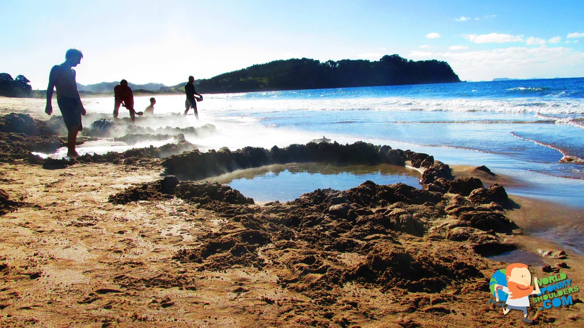 Hot Water Beach Waikato New Zealand