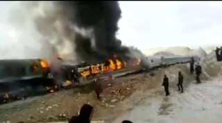 Iran train crash: Top Railways official resigns after three employees arrested