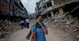 Nepal hit by 5.5 magnitude earthquake