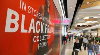 US Black Friday: More shoppers this year but less spent per head