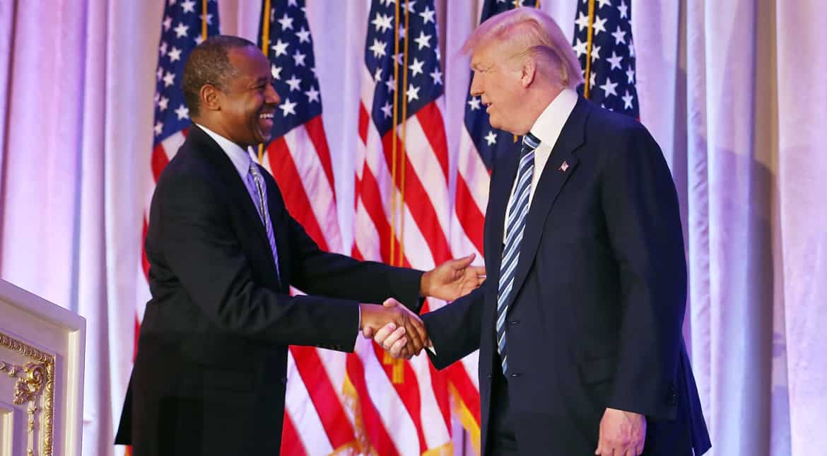 Donald Trump picks Ben Carson for housing secretary