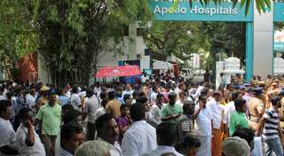 Mass grief in Tamil Nadu after Jayalalithaa's death