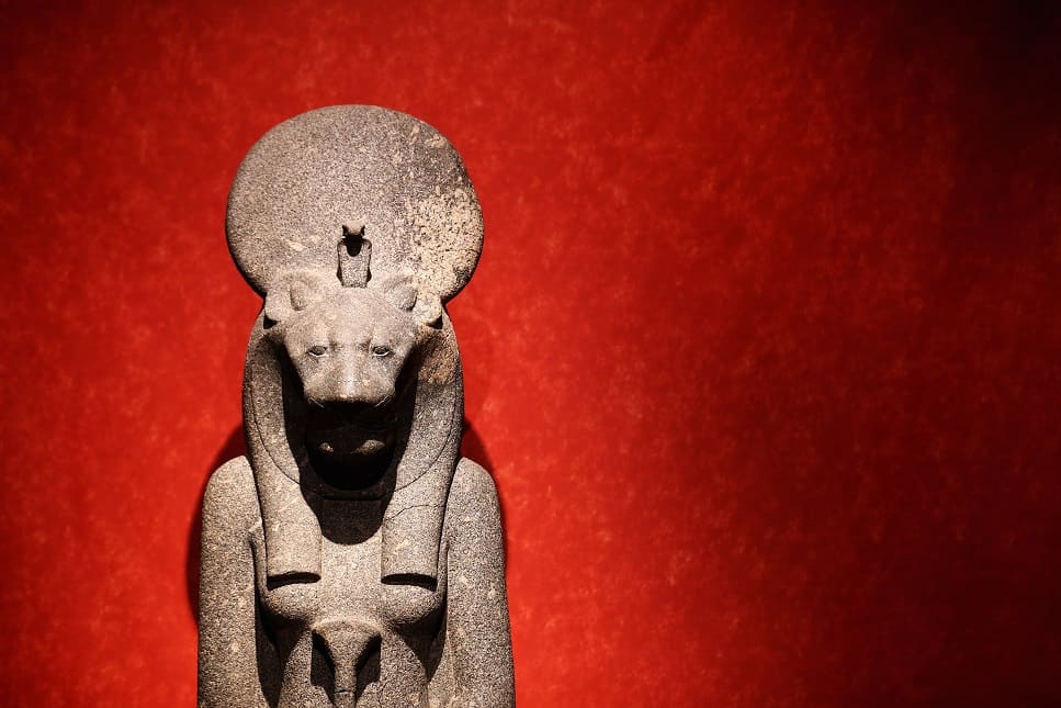 A Goddess Sekhmet whom also is a Solar deity