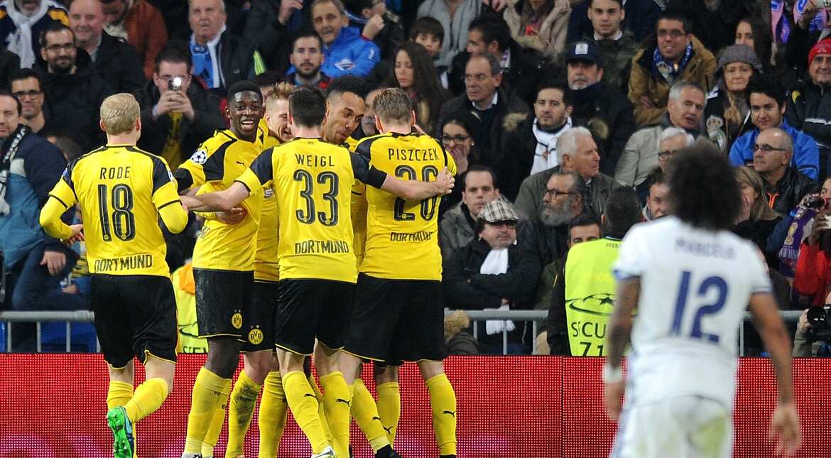 Borussia Dortmund drew 2-2 against Real Madrid in Wednesday night's Group F decider.