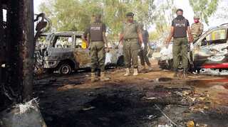 45 killed in suicide attacks in northeast Nigeria: Army