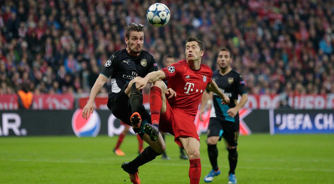 Champions League last 16: Arsenal paired with Bayern Munich, City get Monaco Champions League last 16: Arsenal paired with Bayern Munich, City get Monaco
