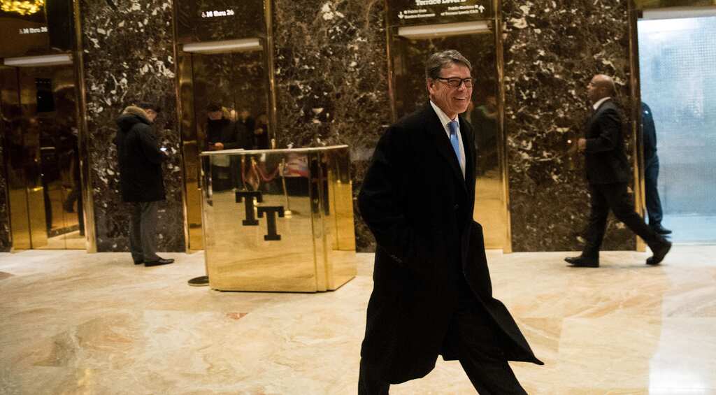 Trump to pick former Texas Governor Perry as Energy Secretary