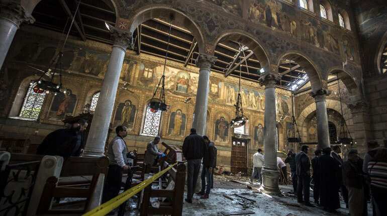 IS claims deadly Cairo church bombing IS claims deadly Cairo church bombing