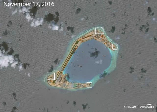 China has installed weapons on South China Sea islands: Think tank China has installed weapons on South China Sea islands: Think tank