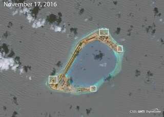 China has installed weapons on South China Sea islands: Think tank