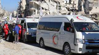 Syria rebels evacuate Aleppo after ceasefire deal