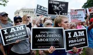 Trump inspires American anti-abortionists