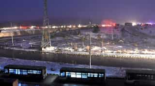 Aleppo evacuated in heavy snow