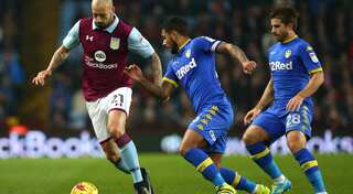 Football: Late Kodija penalty earns Aston Villa 1-1 draw against Leeds