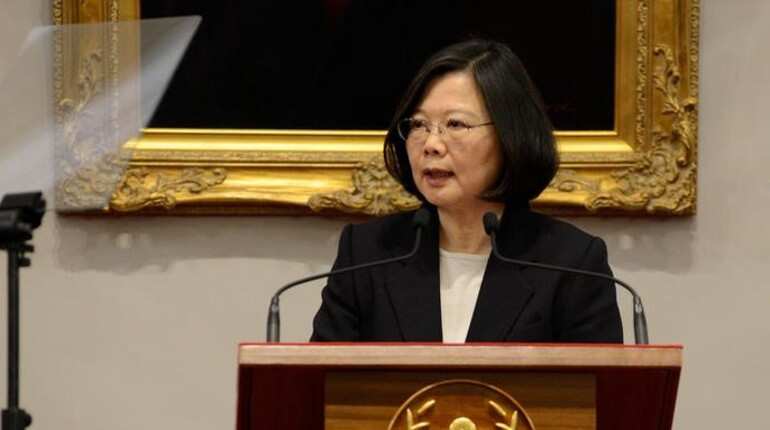Won't bend to pressure from China, says Taiwan President Tsai Ing