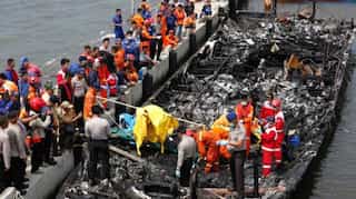 Indonesia: 23 dead, 17 missing as tourist boat catches fire near Jakarta