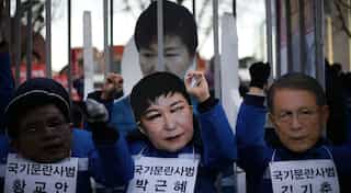 South Korea's impeached president emerges from seclusion, denies wrongdoing in scandal