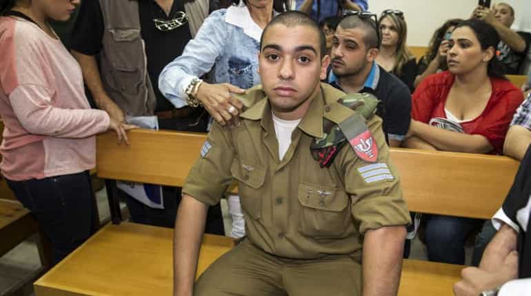 Israeli soldier convicted of manslaughter for shooting Palestinian Israeli soldier convicted of manslaughter for shooting Palestinian