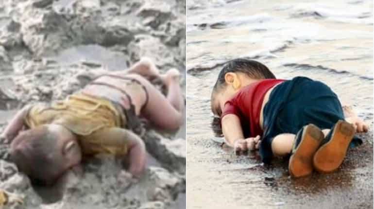 Rohingya infant washes up dead, reminds world of Syrian boy Alan Kurdi Rohingya infant washes up dead, reminds world of Syrian boy Alan Kurdi