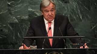 UN chief Guterres speaks with US President-elect Trump
