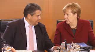 German economy minister Gabriel to run against Merkel: Reports