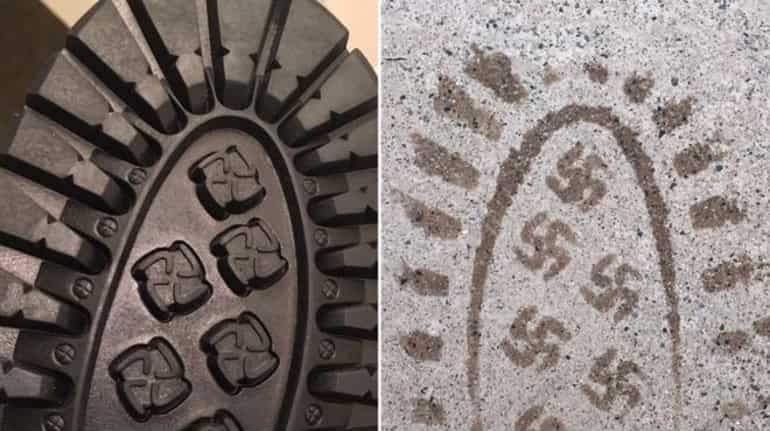 US company recalls boots that leave swastika imprints