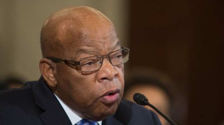 Trump slams civil rights icon John Lewis