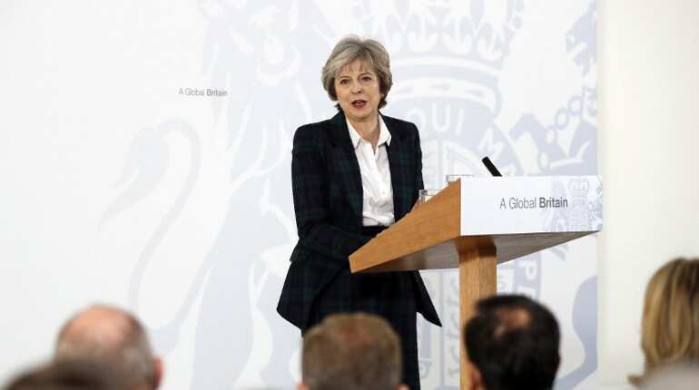 Want customs deal with EU, phased approach to avoid cliff-edge for business: Theresa May outlines Brexit plan Want customs deal with EU, phased approach to avoid cliff-edge for business: Theresa May outlines Brexit plan