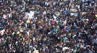 Head of southern India state urges calm as Jallikattu protests intensify