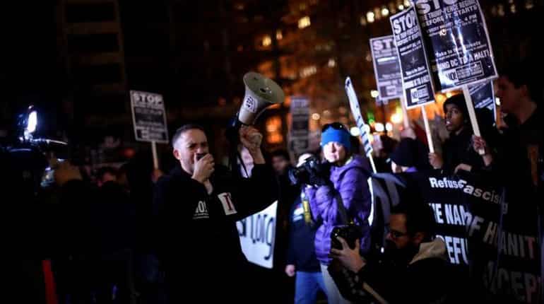 Washington protests turn violent as Trump assumes presidency