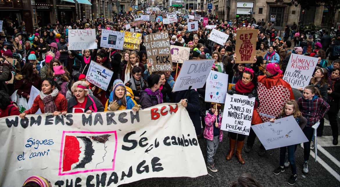 Women's March Barcelona