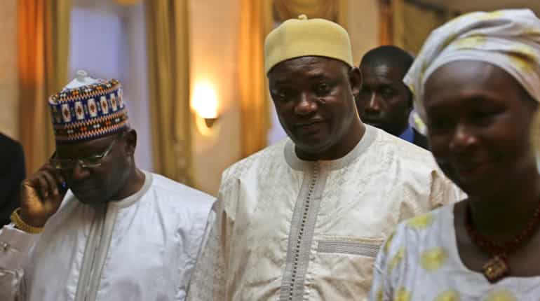 New Gambian president to return home on Thursday