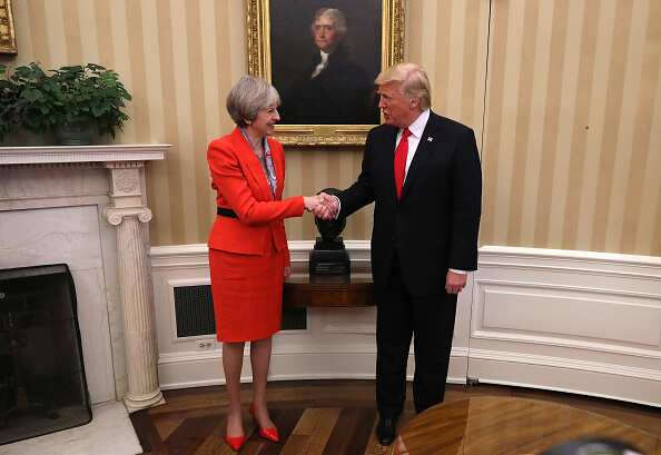 Trump, May renew 'most special US-UK relationship' Trump, May renew 'most special US-UK relationship'