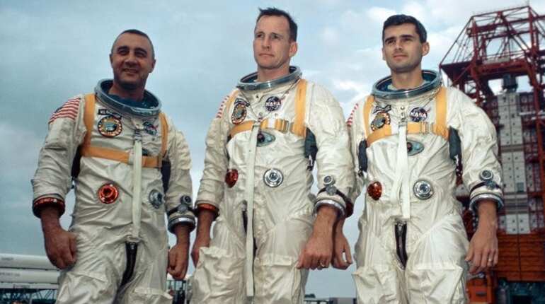 NASA unveils Apollo 1 hatch 50 years after fatal fire