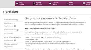 Trump's immigration ban: Qatar Airways issues travel advisory for US-bound travellers