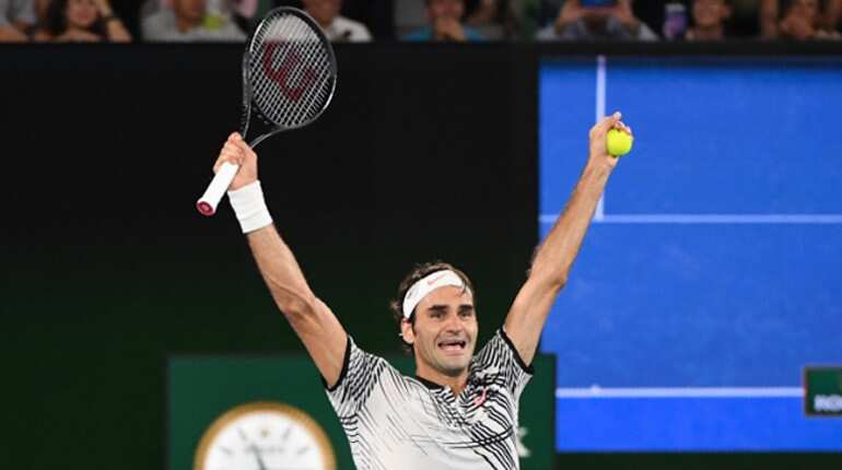 Roger Federer beats Rafael Nadal in five-set thriller to win Australian Open