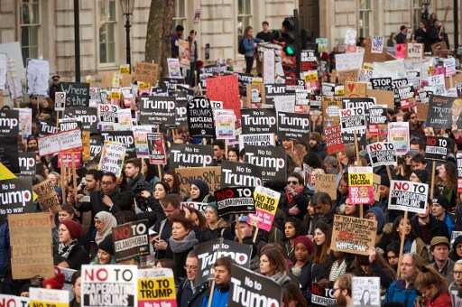 From London to Paris to New York, thousands converge for anti-Trump protests From London to Paris to New York, thousands converge for anti-Trump protests